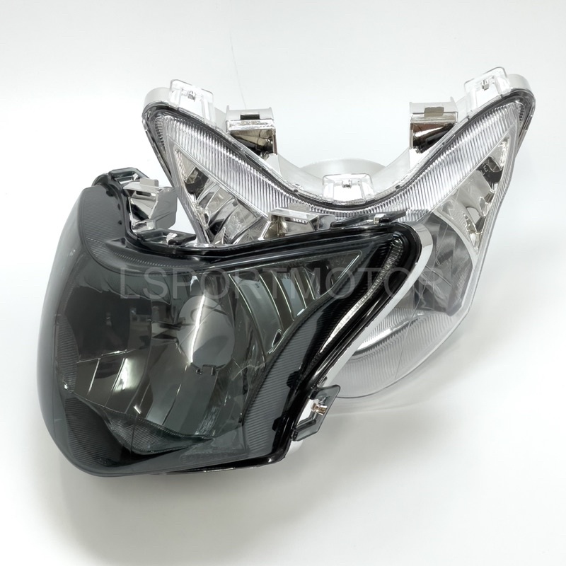 HONDA ALPHA 110 HEAD LAMP (CLEAR/TINTED) HEAD LIGHT LAMPU DEPAN WAVE ALPHA110