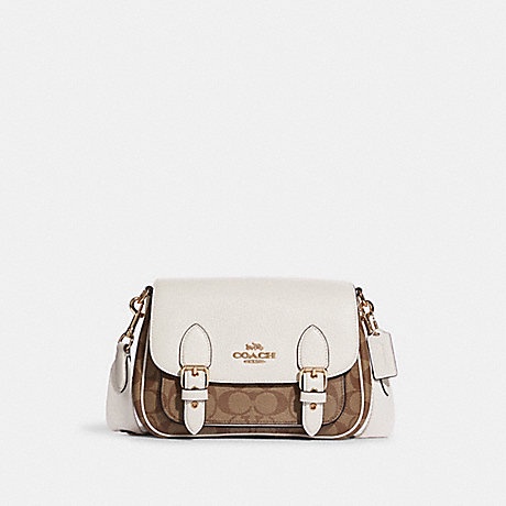 #COACH LUCY CROSSBODY IN SIGNATURE CANVAS (COACH C6781) กระเป๋าสะพายข้าง  RN031009