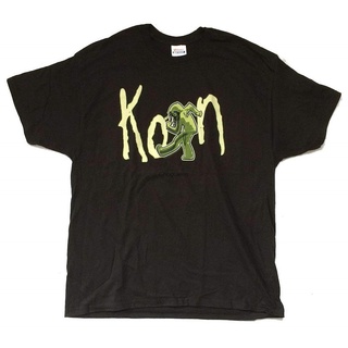 ขายดี เสื้อยืดคลาสสิก พิมพ์ลาย Korn Zombie Slam 2010 Tour HIaneh39GHmjbk96 สีดํา