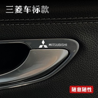 สติกเกอร์ฉลากโลหะ ลาย Mitsubishi Wing God Olander Pajero Jinchang Jinxuan สําหรับติดตกแต่งรถยนต์