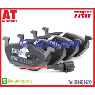 ผ้าเบรคชุดหน้า-ชุดหลัง VW Beetle 9C1 1C1 1.6L,1.8L,2.0L 1998-2021 GDB1386-GDB1330 //ยี่ห้อ TRW //ราคาขายต่อชุด