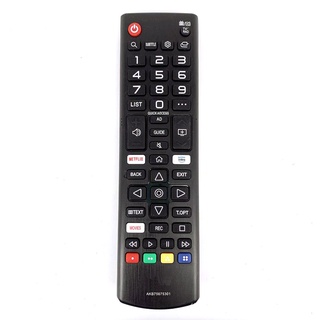 ใหม่ อะไหล่เปลี่ยน AKB75675301 รีโมตคอนโทรล พร้อมแอพ NETFLIX Prime Video สําหรับ LG 2019 Smart TV UM SM Models Fernbed