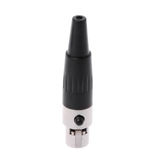 SUPB☀High Quality Mini 3PIN/4PIN Female plug Mini  XLR Audio