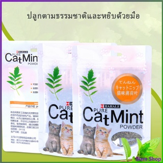 ซองซิบ "พลาสติก"  ของแท้ 100% โรยของเล่นแมว 5g (พร้อมส่ง) ผงแคทนิป &amp; ผงมาทาทาบิ  Catnip