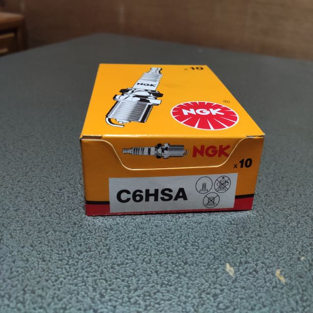 (โปรดอ่านรายละเอียดสินค้า) หัวเทียน NGK C6HSA (1กล่อง )