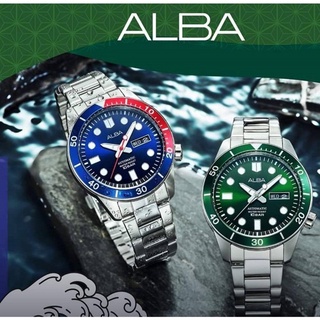 LBA Active AUTOMATIC ของแท้ รุ่น AL4335X AL4337X Nami-Yama นาฬิกาชาย สแตนเลส เครื่องออโต้ ประกัน1ปี AL4335 AL4337