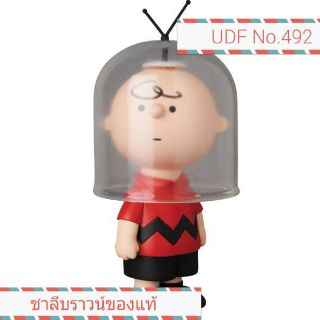 UDF ของแท้ Ultra Detail Figure No.492 UDF PEANUTS Series 10 ASTRONAUT CHARLIE นักบินอวกาศชาลีบราวน์นักบิน