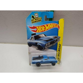 โมเดล รถเหล็ก ของแท้  รภสะสม รถจำลอง hot wheels 68 el camino