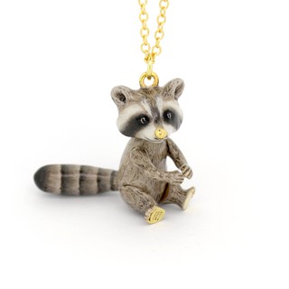 Good After Nine - Rocky, Raccoon Necklace | Shaggy Squad สร้อยร็อกกี้ แร็กคูน