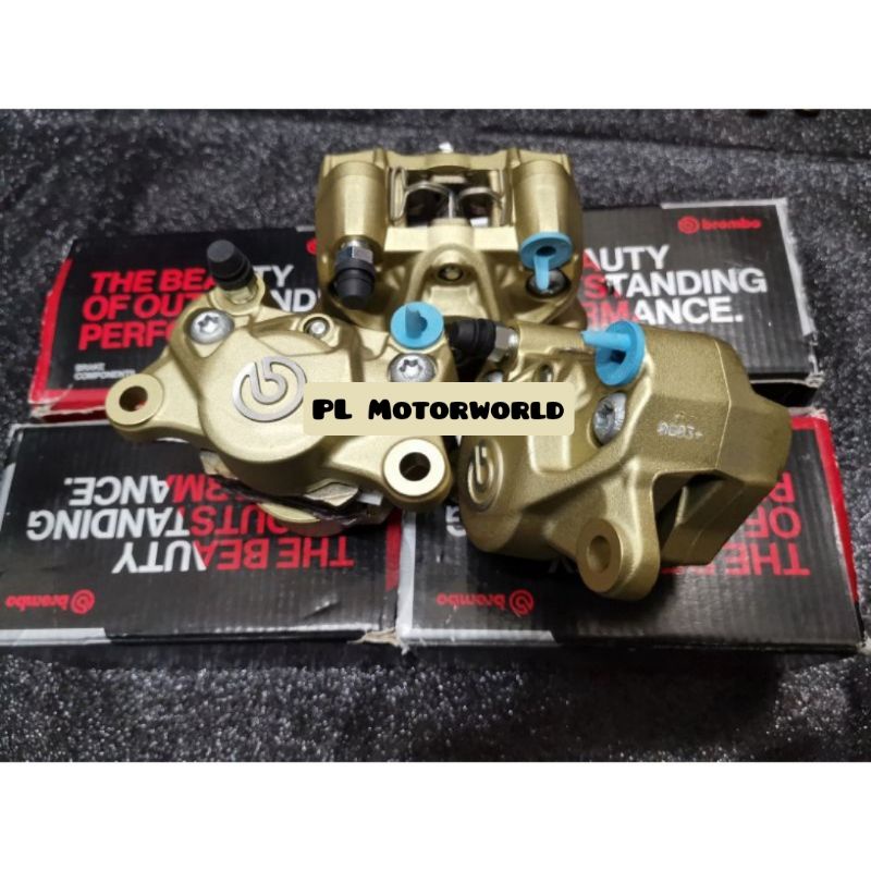 Brembo P34 Gold 2 Pot Caliper 100% Made Italy