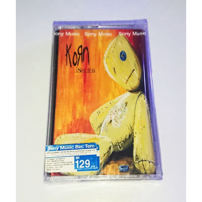 เทปเพลง Cassette Tape เทปคาสเซ็ท KORN -​ Issues ซีล (1999)