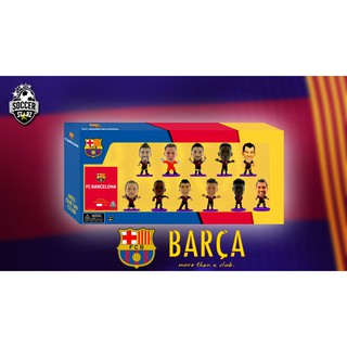 โมเดลนักฟุตบอล SoccerStarz ลิขสิทธิ์แท้จากสโมสร FC Barcelona Team Pack ฤดูกาล 2018/2019