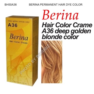 Sale!! (เเท้) Berina A36 สีบลอนด์เข้มประกายทอง