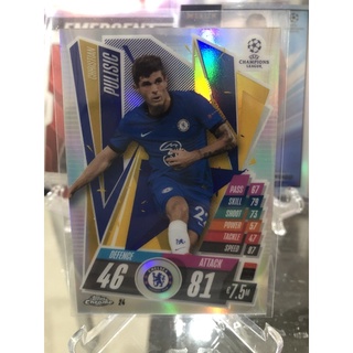 2020-21 Topps Chrome Match Attax UEFA Champions League Europa League Soccer Chelsea