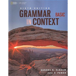 DKTODAY หนังสือ GRAMMAR IN CONTEXT BASIC:SB (6ED)