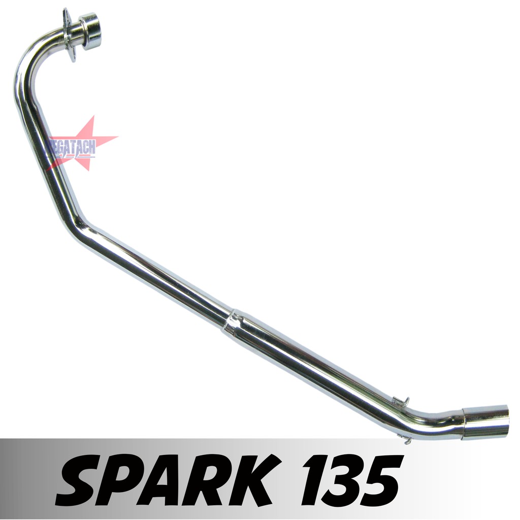 คอท่อสูตร รุ่น SPARK 135 ตรงรุ่น คอท่อ สปาร์ค ชุบโครเมี่ยม อย่างดีป้องกันสนิม งานสวยเนี๊ยบ ทนทาน ใช้