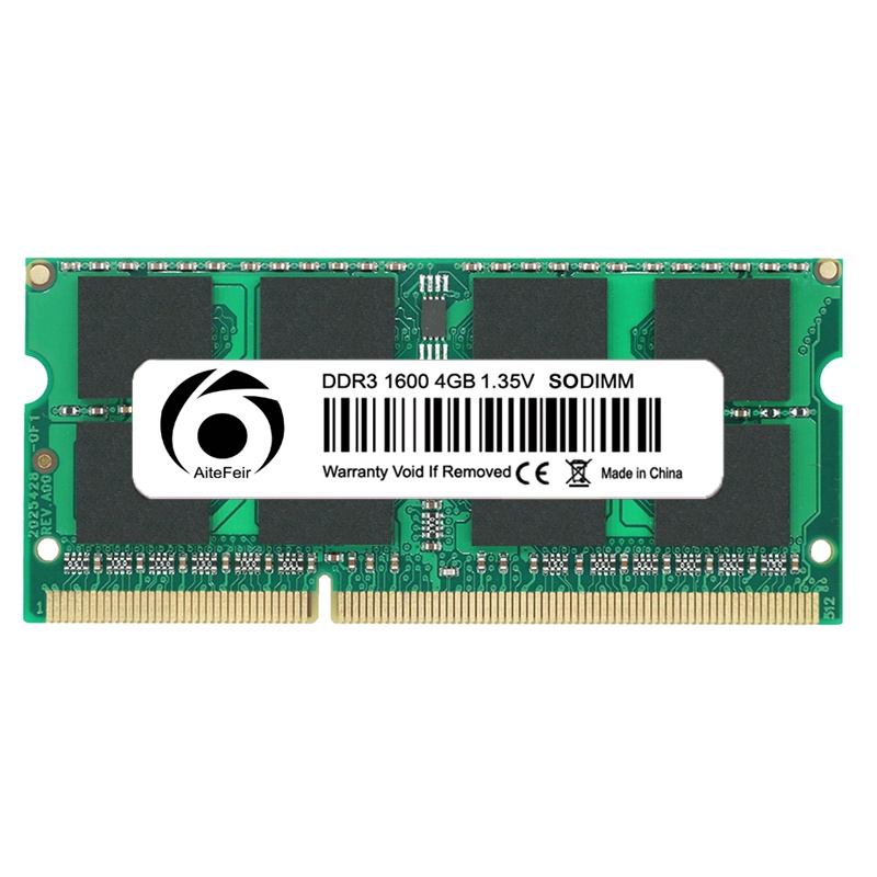 AiteFeir DDR3 DDR3L 2GB 4GB 8GB 1066MHZ 1333MHZ 1600MHZ 1.5V 1.35V SO-DIMM RAM หน่วยความจําสําหรับแล