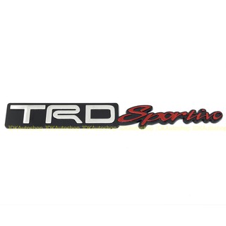 ป้ายโลโก้ โตโยต้า แต่งรถ Logo TRD Sportivo ขนาด 16 cm.