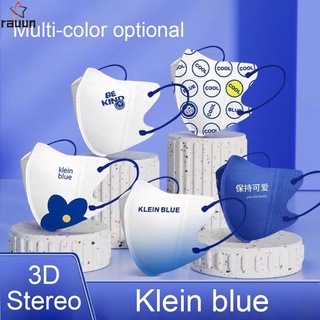 Mask KN95-3D Face mask Klein แมสการ์ตูนผู้ใหญ่ แมสเกาหลี kf94 หน้ากาก3D กรอง3ชั้น ทรงเกาหลี หน้ากากผู้ใหญ่ แพ็ค10ชิ้น RAUUN