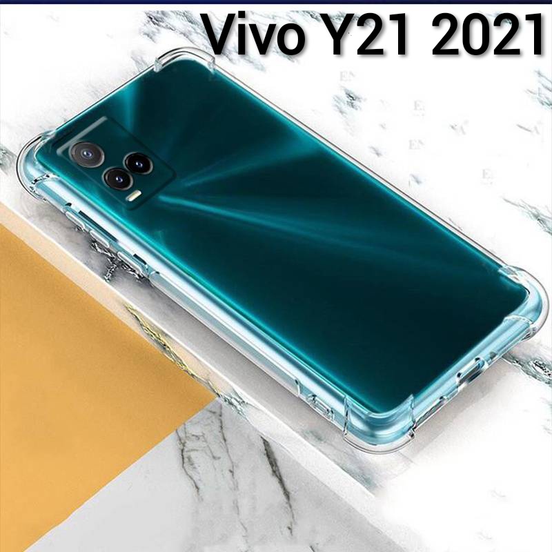 T1X(พร้อมส่งในไทย)เคสTPUใสกันกระแทกคลุมกล้องVivo T1X/Y33T/Y21T/Y33S/Y21 2021