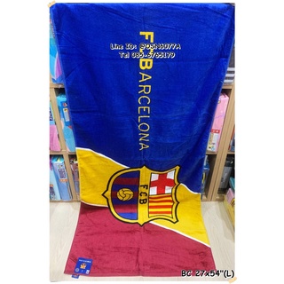 TOWEL JHC Size L ขนาด 27x54 นิ้ว วันพีช ลิเวอร์พู บาซ่า  ผ้าเช็ดตัวลิขสิทธิ์แท้ยี่ห้อ JHC  &lt;4050&gt;