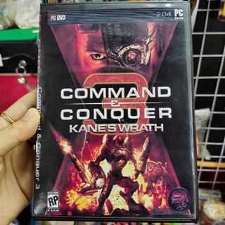 แผ่นเกมคอม PC :  command &amp; conquer (2DVD)