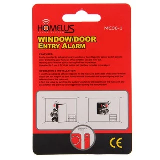 Homelus สัญญาณกันขโมย Window/Door Entry Alarm MC06-1