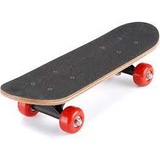 @สเก็ตบอร์ด (Skateboards) พื้นไม้ด้าน ขนาด80x20ซม@สเก็ตบอร์ด 4 ล้อฃ@แฟชั่นสเก็ตบอร์ด สีดํา#กีฬา#ของขวัญ