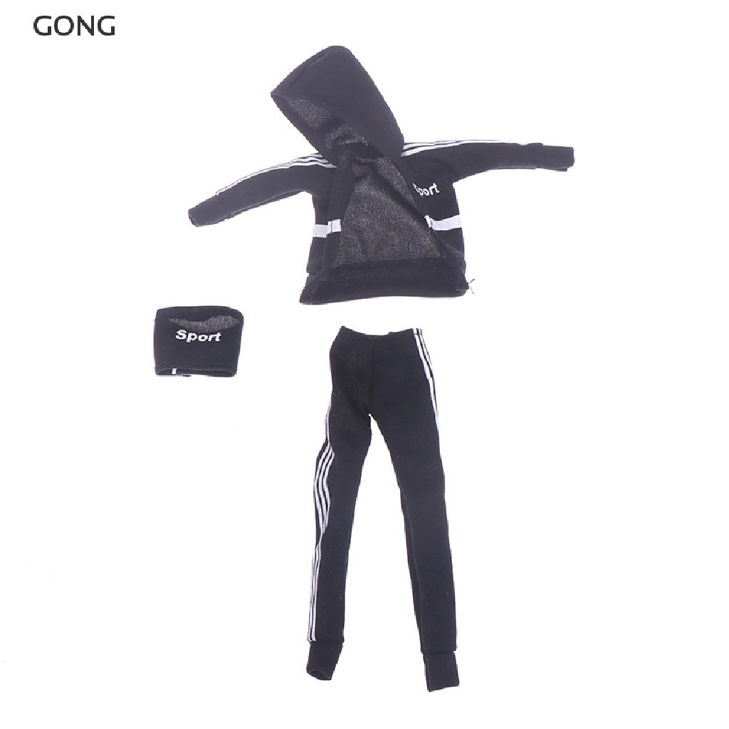 Go ชุดกีฬาแฟชั่น สําหรับบ้านตุ๊กตา 1/6 30 ซม. 3 ชิ้น ต่อชุด