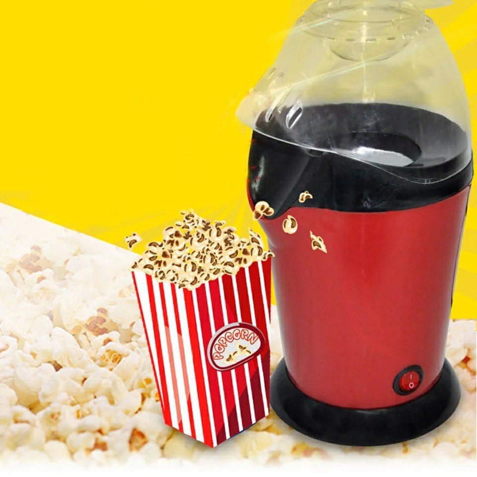 เครื่องทำป๊อปคอร์นอัตโนมัติ Popcorn MINI เครื่องไฟฟ้าในบ้าน DIY ขนมข้าวโพด ป๊อปคอน
