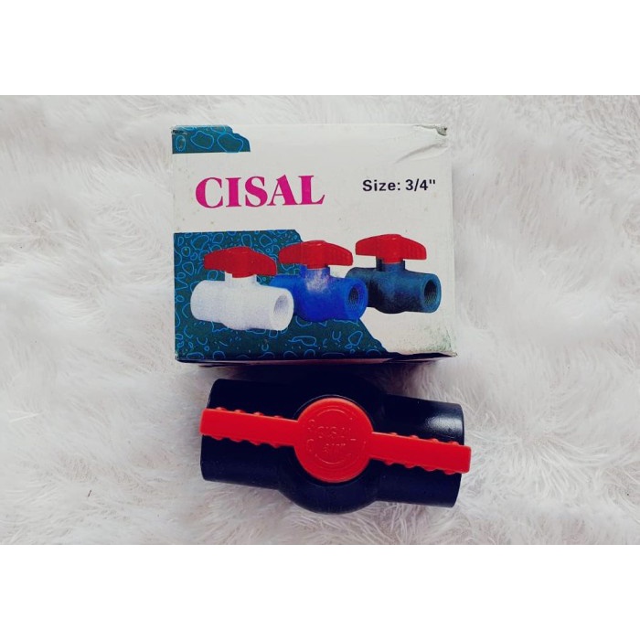 วาล์วบอล BV PO PVC CISAL 3/4 นิ้ว TAIWAN