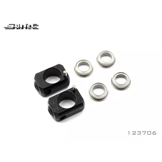 S-123706 Steering Block Holder 6 ํ แคสเตอร์บล็อก 6 องศา สำหรับรถวิทยุบังคับ SNRC