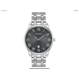 นาฬิกา BULOVA MENS 96B261 QUARTZ พร้อมกล่อง (ใหม่)