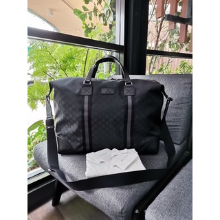 Gucci nylon travvel bags