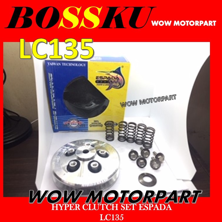 LC135 HYPER CLUTCH ESPADA LC135 RACING HYPER CLUTCH ESPADA LC135 HYPER CLUTCH RACING ESPADA LC135 ES