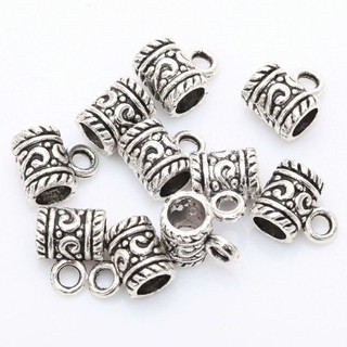 (25) #ลูกปัดธิเบต ตัวคั่นลูกปัด #พร้อมส่งขนาด 9x7mm.ราคาต่อชิ้น