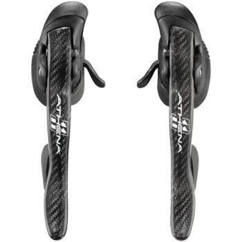 Campagnolo Athena 11v – Leve Freno E Cambio Ergopower In Carbonio NOS - Foto 2