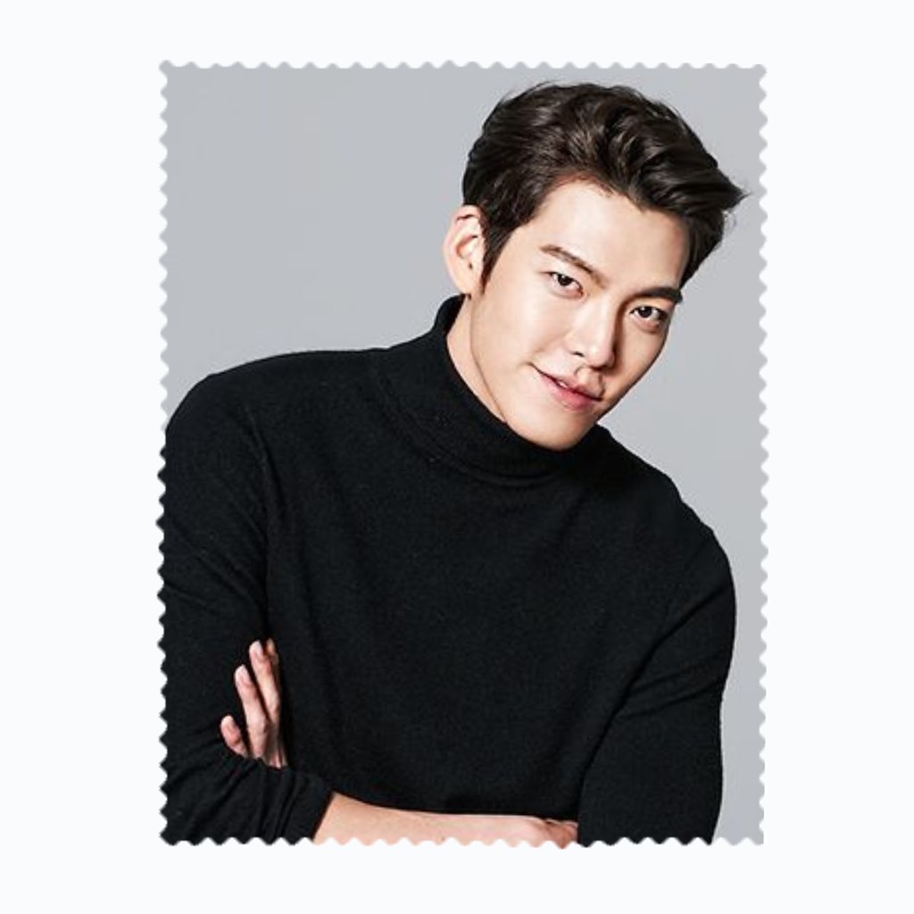 ผ้าเช็ดเลนส์ ผ้าเช็ดแว่นตา ผ้าเช็ดแว่น Kim Woo Bin คิมอูบิน ซีรีส์เกาหลี Uncontrollably Fond หยุดหัว