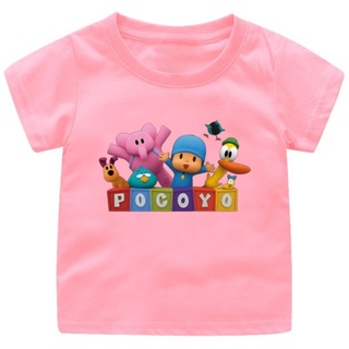 Pocoyo เสื้อผ้าเด็ก สําหรับเด็กผู้หญิง อายุ 1-12 ปี