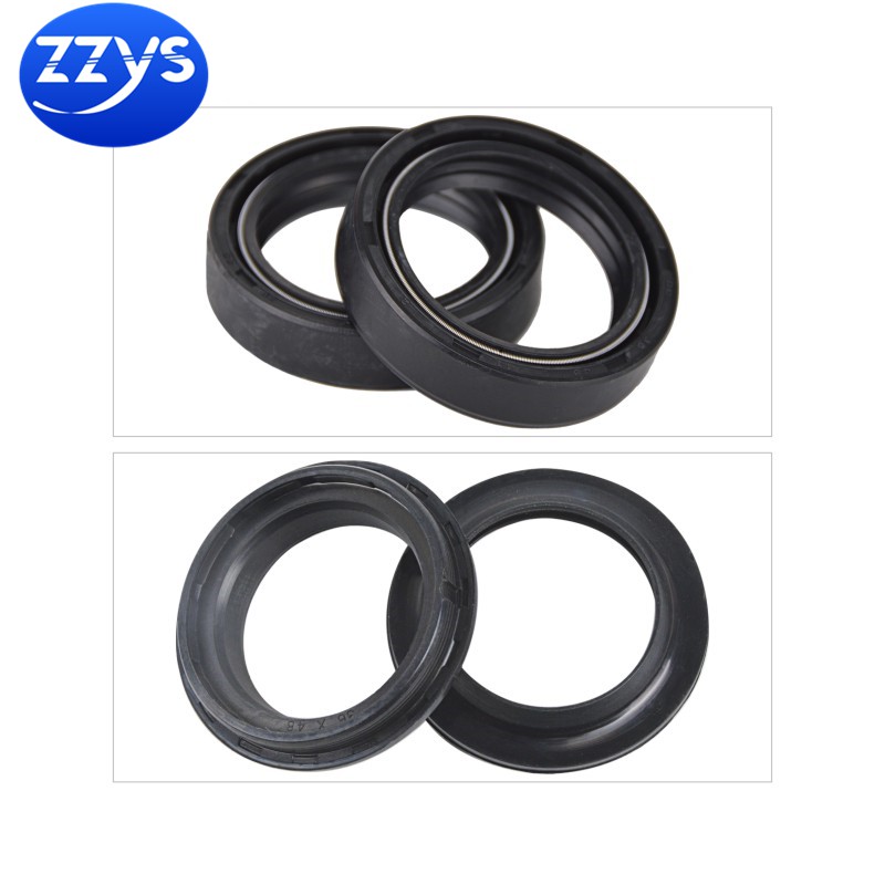 36 มม. x 48 มม. x 11 มม. ด้านหน้าส้อม Shock Damper ซีลน้ํามัน & Dust Seal ชุดอะไหล่รถจักรยานยนต์ 36x48x11