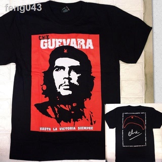 ☒✴Men T Shirt Che Guevara เสื้อเชิ้ตสีดำ COD Casual Short Sleeve ----------------------------------------