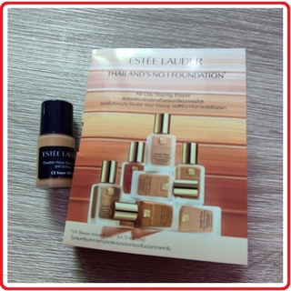 Beauty-Siam แท้ทั้งร้าน !! ขวดทดลอง4-5ml รองพื้นคุมมัน ESTEE LAUDER DOUBLE WEAR STAY IN PLACE MAKEUP