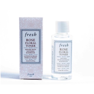 โทนเนอร์ปราศจากแอลกอฮอล์ Fresh Rose Floral Toner 15ml