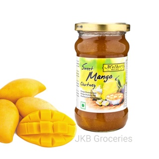 Sweet Mango Chutney - Mothers Recipe 340 Grams. ซอสมะม่วงหวาน(อินเดีย) ตรา Mothers Recipe 340 กรัม