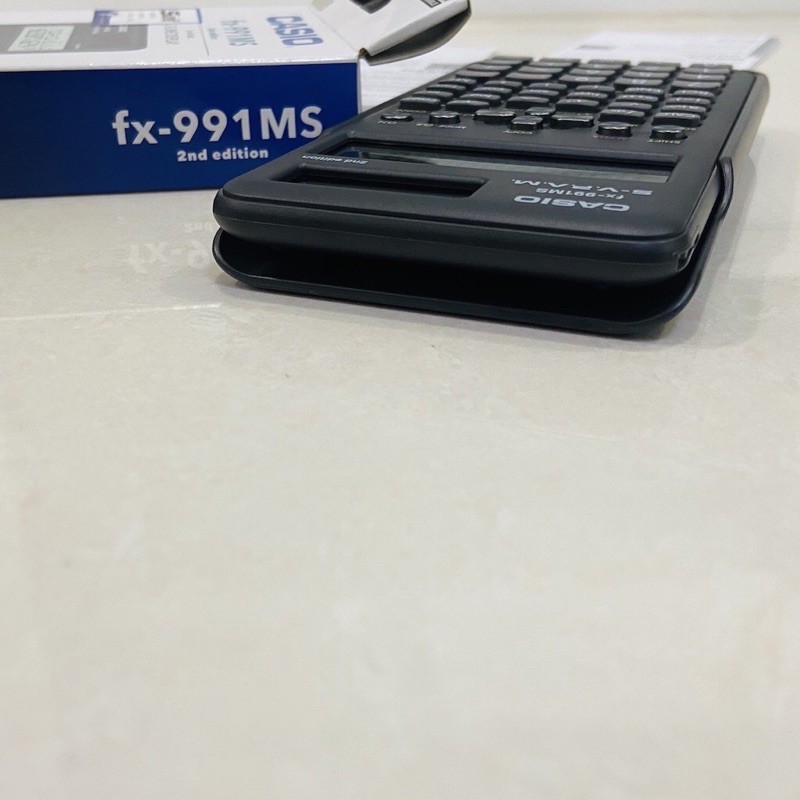 CASIO รุ่น FX-991MS 2nd edition เครื่องคิดเลขวิทยาศาสตร์  ของแท้ 100% ของใหม่ Casio fx-991MS 2nd Edition เครื่องคิดเลข