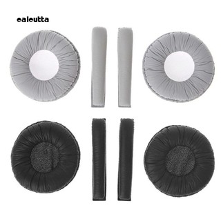 cal_2Pcs Sponge Headset Cushion Pads Replace for Sennheiser PX80 PX100 II PX200-II