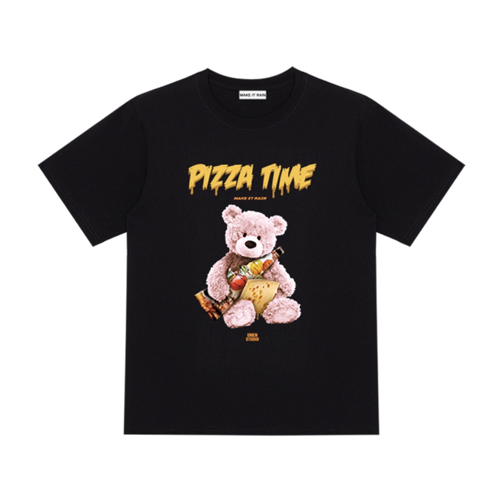 ‘’Pizza Time” เสื้อยืด สตรีทโอเวอร์ไซส์ Pizza Time Oversized T-Shirt
