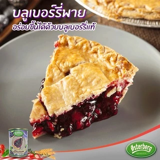 OSTERBERG ฟรุตท็อปปิ้งและฟิลลิงบลูเบอร์รี/สตรอว์เบอร์รี/แอปเปิล 620g | Blueberry/Strawberry Fruit Topping & Filling
