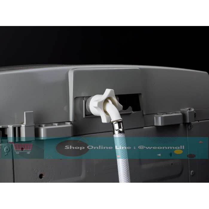 สายเครื่องซักผ้า สายน้ำดี ทนแรงดัน ใช้หมุนเกลียวเข้ากับปลายก๊อก หมดปัญหาน้ำหยด รั่วซึม - รูปที่ 7