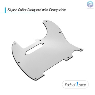 Pickguard สําหรับกีต้าร์ไฟฟ้าสไตล์ Telecaster สีขาว 3 ชั้น